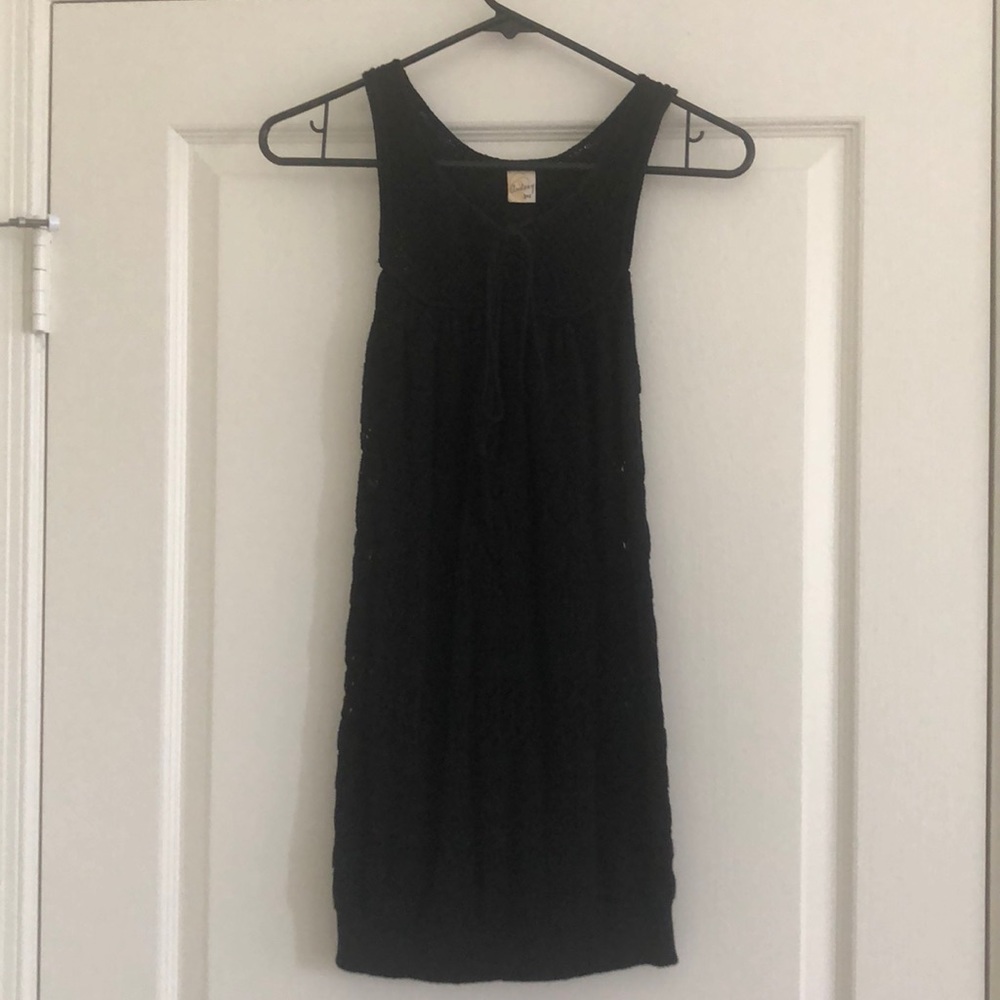 Black crochet dress 🖤